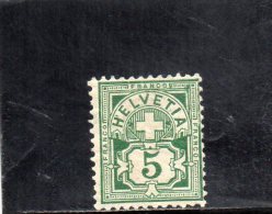 SUISSE 1882-99 * - Unused Stamps