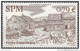 Saint-Pierre & Miquelon 2003 Yvert 792 Neuf **La Ferme De Capandéguy - Unused Stamps