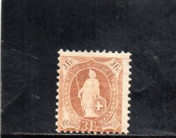 SUISSE 1882-1904 * - Unused Stamps