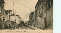 Miribel : La Grande Rue - Tramway - Unclassified