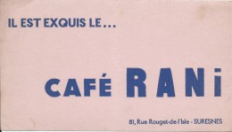 Buvard/Café EtThé/Café RANI/Ilestexquis/SURESNES/Seine /Vers 1950    BUV240 - Café & Té