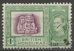 British Honduras 1938 Mi 112 Maya Imagery Of Stann Creek, King George VI And Country Products - Honduras Britannique (...-1970)