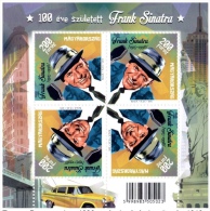 HUNGARY - 2015. Minisheet - Frank Sinatra, American Actor And Singer - 100th Anniversary Of His Born  MNH!!! - Nuevos