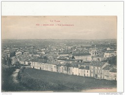 81 GRAULHET VUE PANORAMIQUE CPA BON ETAT - Graulhet