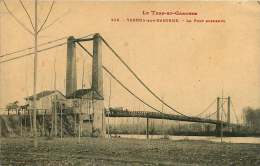 82 - 210815 - VERDUN-SUR-GARONNE Le Pont Suspendu - Verdun Sur Garonne