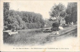 DEPT 51 - De CHAMPIGNY à LA VARENNE Par La Rive Droite - VAN - - Champigny