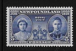 Newfoundland 1939 Visit Of King George & Queen Elizabeth MNH - 1908-1947