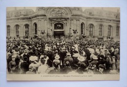 CHANTILLY -  BOUQUET PROVINCIAL   - Tir à L´arc - Foule Costumée Et Dames Chapeautées - Tir à L'Arc