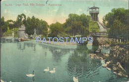 15617 URUGUAY MONTEVIDEO LAGO AZUL VILLA DOLORES POSTAL POSTCARD - Uruguay