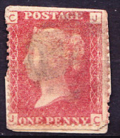 Great Britain GB - Queen Victoria - 1 One Penny Red - On Piece / Fragment - Sin Clasificación