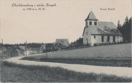 AK Oberbärenburg Kapelle Kirche Bei Bärenfels Kipsdorf Schellerhau Falkenhain Altenberg Waldidylle Schmiedeberg Geising - Kipsdorf