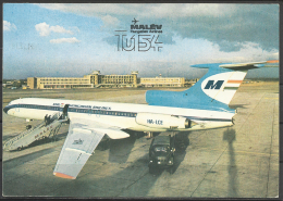 Hungary, Malév, TU-154, Posted From Belgium To Hungary In 1979. - 1946-....: Modern Tijdperk