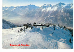 Tracouet Nendaz - Le Restaurant,avec La Tour Salière,les Dents Du Midi Et Le Chavalard - Nendaz