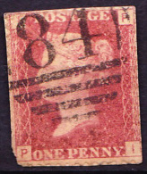 Great Britain GB - Queen Victoria - 1 One Penny Red - On Piece / Fragment - Sin Clasificación