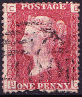 Great Britain GB - Queen Victoria - 1 One Penny Red - On Piece / Fragment - Sin Clasificación