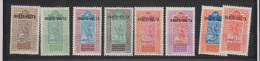 Yvert 24 / 32 * Neuf Avec Charnière Manque Le 30 - Unused Stamps