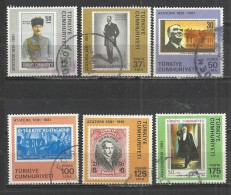 TURKEY 1981 - PRESIDENT KEMAL ATATURK - CPL. SET - USED OBLITERE GESTEMPELT USADO - Gebruikt