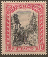 BAHAMAS 1921 1d Queen's Staircase SG 111 HM #NM165 - Andere & Zonder Classificatie