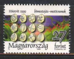HUNGARY - 1999. Easter I./ Decorated Eggs MNH!! Mi 4526. - Easter