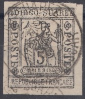 Diego-Suarez 1891 Yvert#10 Used - Usados