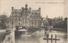 Beaumesnil 27  Le Château CPA 1924 - Beaumesnil