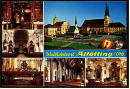 Wallfahrtsort Altötting / Obb.  -  Mehrbild-Ansichtskarte Ca. 1985    (4960) - Altoetting