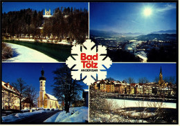 Bad Tölz An Der Isar  -  Im Winter  -  Ansichtskarte Ca. 1994    (4956) - Bad Toelz