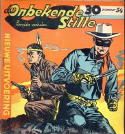 Strips - De Onbekende Stille - Western - Cowboy - Uitgave A.T.H - Teeuwen Rotterdam - N° 54 - Andere & Zonder Classificatie