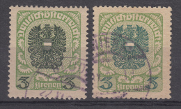 Nr 316y A En 316y C (X10426) - Used Stamps