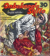Strips - De Onbekende Stille - Western - Cowboy - Uitgave A.T.H - Teeuwen Rotterdam - N° 45 - Other & Unclassified