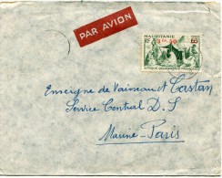 Timbre N°138 Sur Env. Postée à DAKAR - Storia Postale