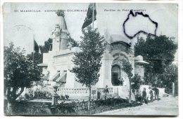 - 103 - MARSEILLE - Exposition Coloniale, 1906, Pavillon Du Petit Marseillais, Animation, Pour Signes, BE, Scans. - Koloniale Tentoonstelling 1906-1922