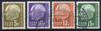 Saarland 1957 Mi 411; 413-415, Gestempelt [230815L] - Used Stamps
