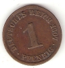 Germany 1 Pfennig  1907 A Km 10  Xf - 1 Pfennig