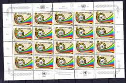 NATIONS  UNIES (Geneve) FEUILLET 1976 YT N° 60 ** - Blocs-feuillets