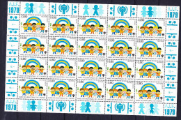 NATIONS  UNIES (Geneve) FEUILLET 1979 YT N° 83 ** - Blokken & Velletjes