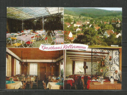 715b * WALDHILSBACH * NECKARGEMÜND * GASTHAUS KELLERMANN IN VIER ANSICHTEN **!! - Neckargemünd