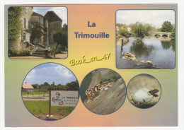 {54175} 86 Vienne La Trimouille , Multivues ; Château De La Rivière , Le Port , Le Vivarium - La Trimouille
