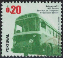 Portugal 2009 Oblitéré Used Transports Urbains Autocarro N° 2 1957 Barreiro Y&T PT 3358 - Usado