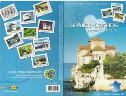 France Collector 2011 ** Poitou Charentes Faucon Bourdon Baudets Thermes Pigeonier Angélique église Oleron .... - Collectors