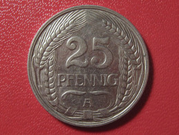 Allemagne - 25 Pfennig 1909 A 0503 - 25 Pfennig