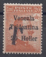 Italy Trento, Trentino, Venezia Tridentina 1919 Bolzano 1 Sassone#BZ1/7 Mint Hinged - Trente