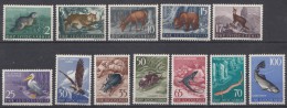 Yugoslavia Republic 1954 Animals Mi#738-749 Mint Never Hinged - Ungebraucht