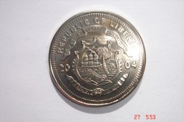 Five Dollar B New Vatican Coins - République Of Libéria 2004. Etat Superbe - Otros – América