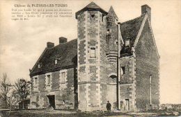 CPA - PLESSIS-les-TOURS (37) - Le Château Bâti Par Louis XI - La Riche