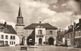 Cpsm Cerisiers Place De La Mairie - Cerisiers