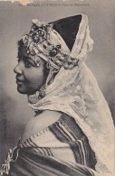 Algérie - Scènes Et Types - Femme Bonnet Mauresque - Bijoux - Juif - Scenes