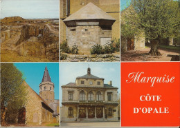 Marquise-cote D'opale -5 Vues---cpm - Marquise