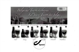 Belgium - 2012 - Belgian Trappist Beers - Blackprint Of Souvenir Sheet - Schwarz-weiß Kleinbögen [ZN & GC]