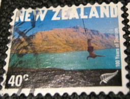 New Zealand 2001 The 100th Anniversary Of Tourism 40c - Used - Gebraucht